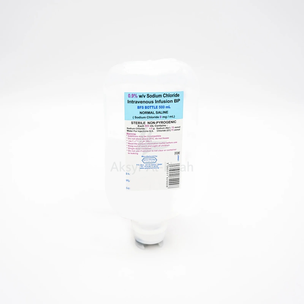 SODIUM CHLORIDE 0.9% 500ML(BOTTLE)