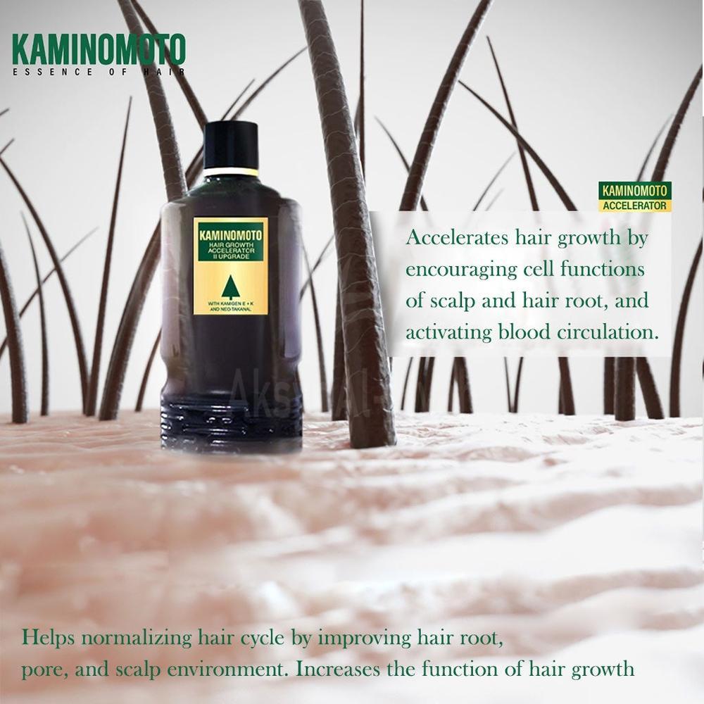 KAMINOMOTO HAIR GROWTH ACCELERATOR 180ML #20002 4