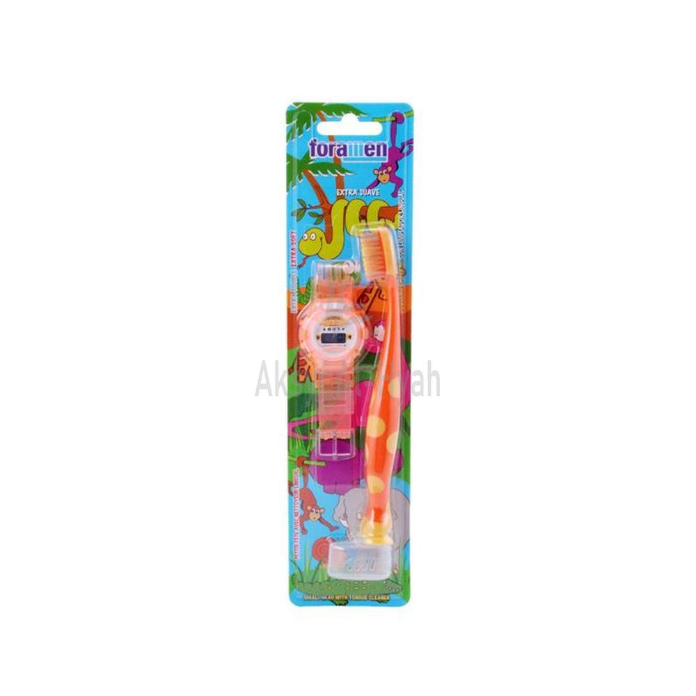 FORAMEN JUNIOR TOOTH BRUSH + WATCH E.SOFT #508