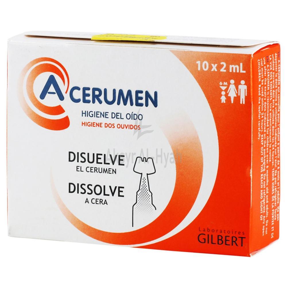 A CERUMEN EARWAX DISSOLVER 2 ML 10S