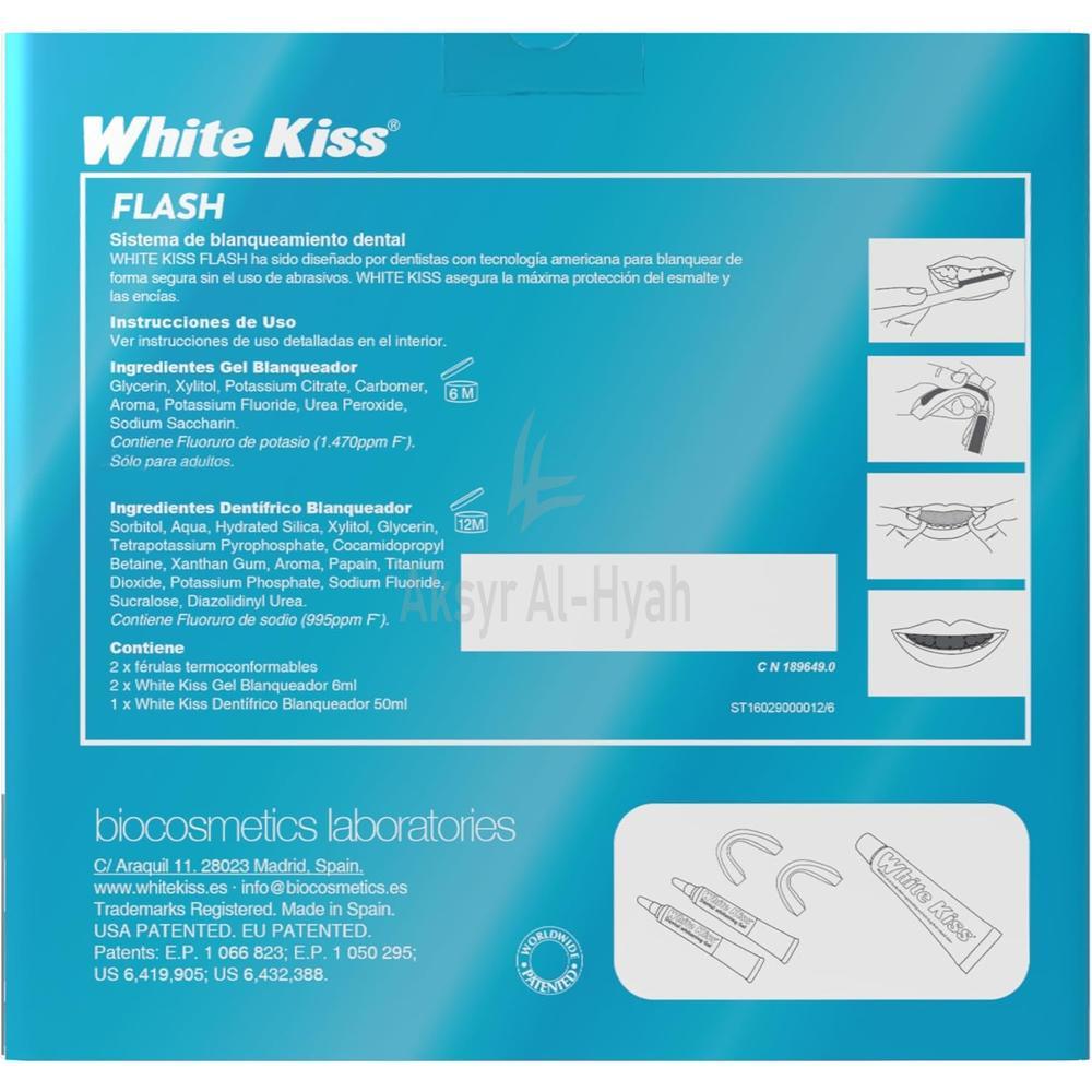 WHITE KISS TOOTH WHITENING FLASH KIT
