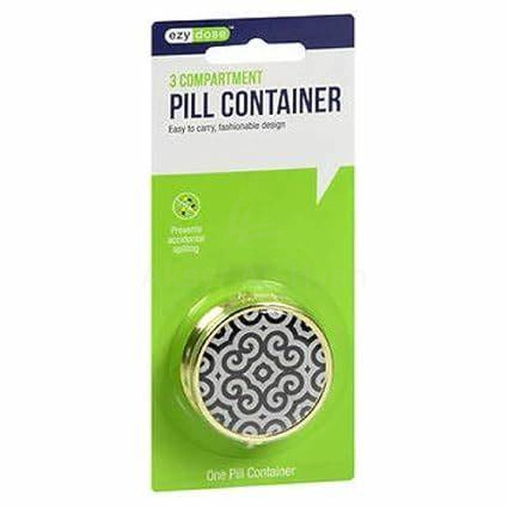 EZY DOSE(67409) FASHION PILL CASE ROUND
