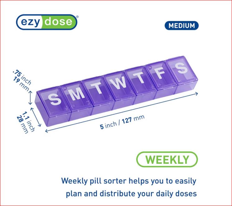 EZY DOSE[67005] WEEKLY PILL REMINDER 2