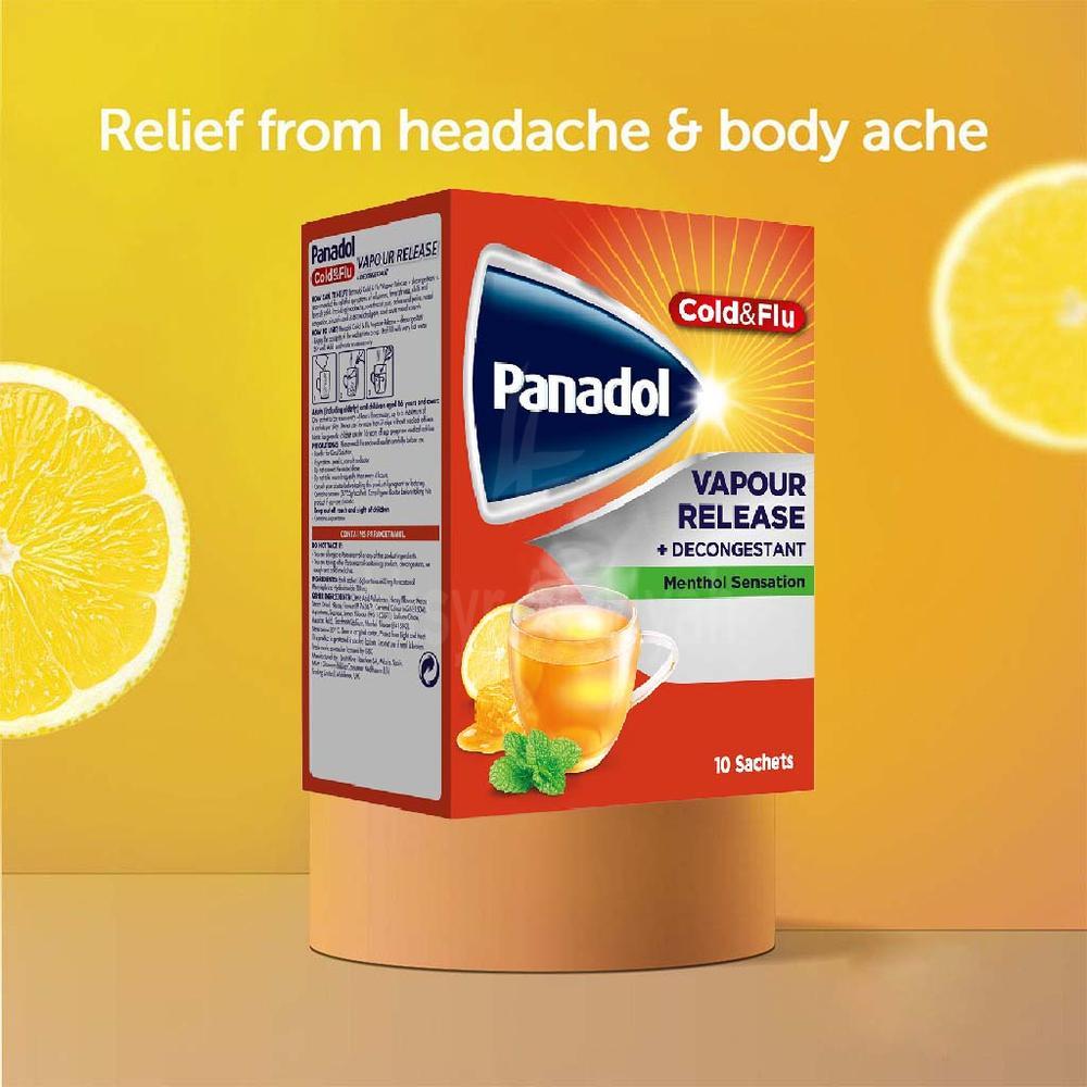 PANADOL COLD & FLU VAP.RELEASE SACHET(L &H] 1