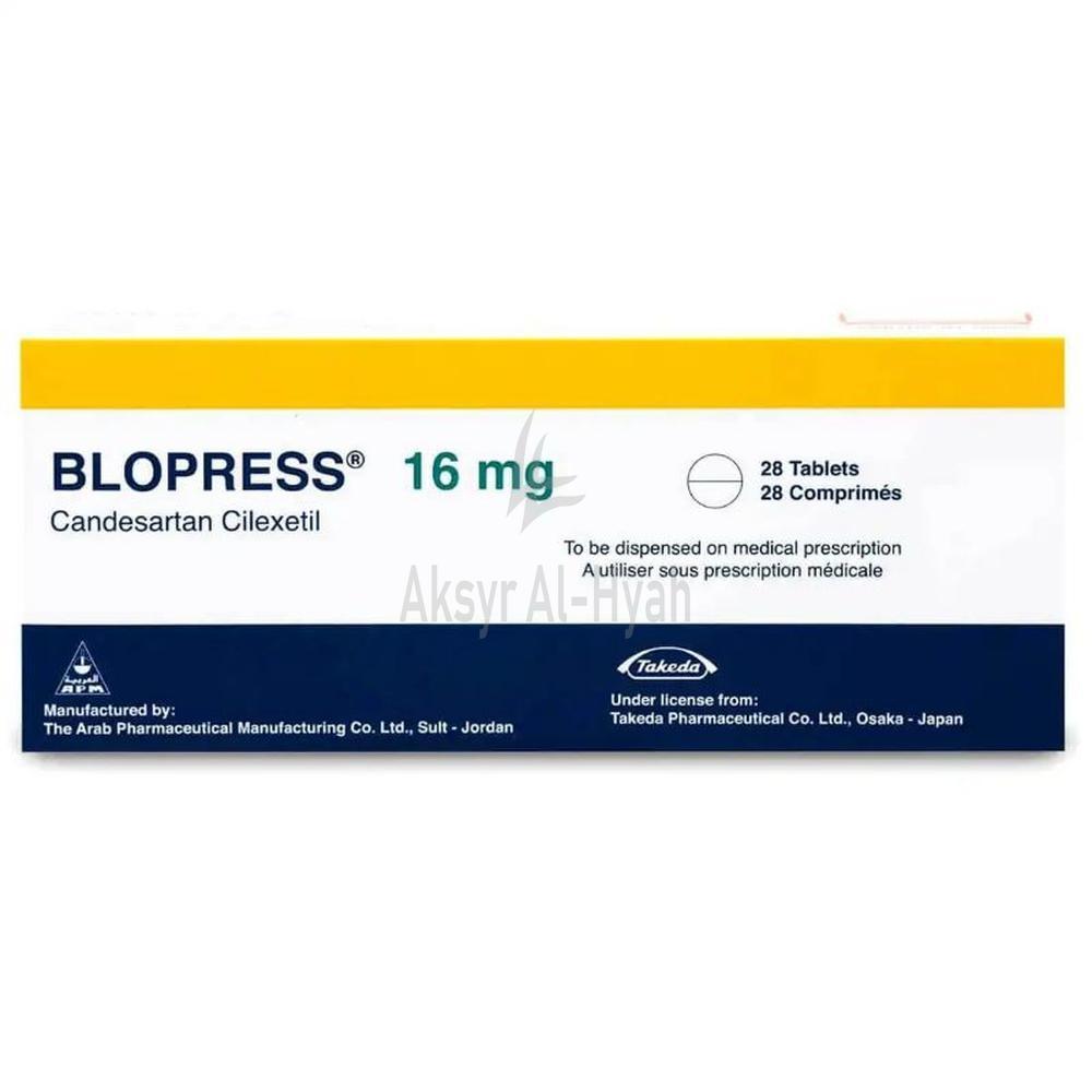 BLOPRESS 16MG TABLET 28'S
