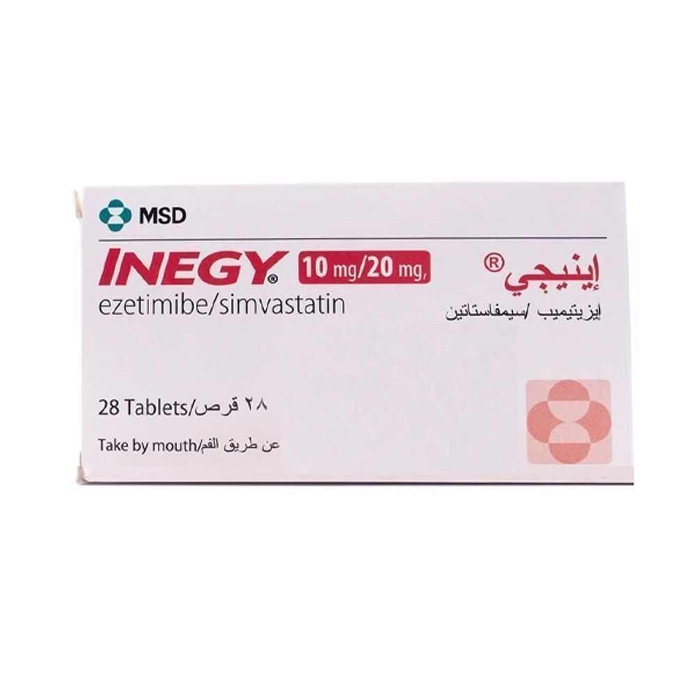 INEGY 10MG/20MG TABLET 28'S