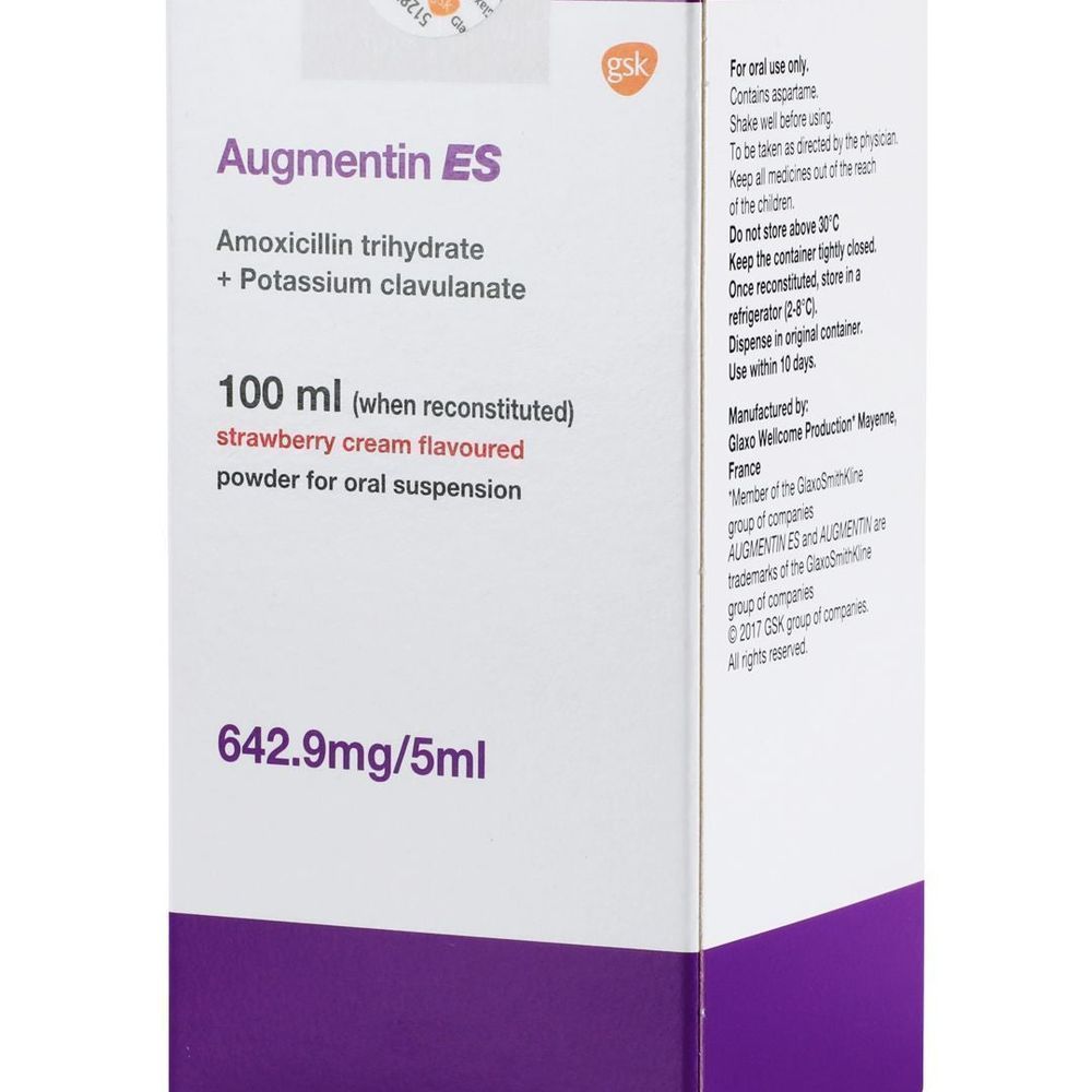 AUGMENTIN ES-600MG 100ML