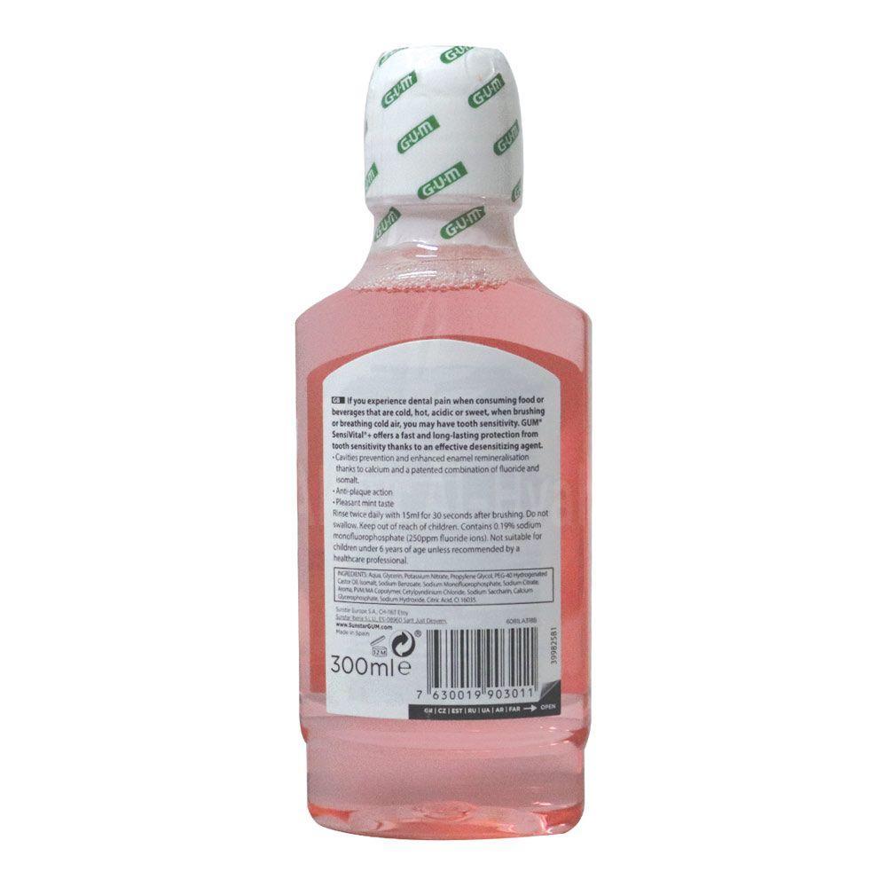 GUM SENSIVITAL MOUTH WASH 300ML#6081 1