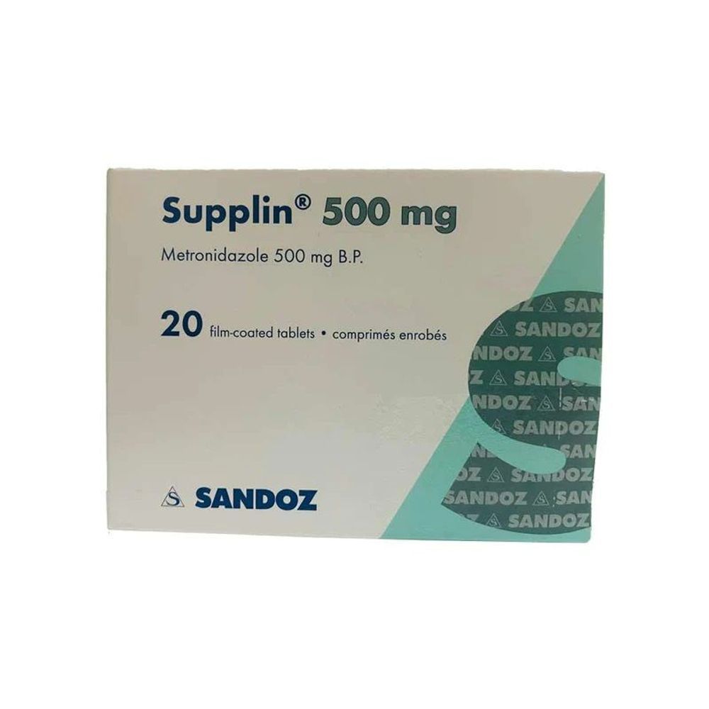 SUPPLIN 500MG TAB 20'S