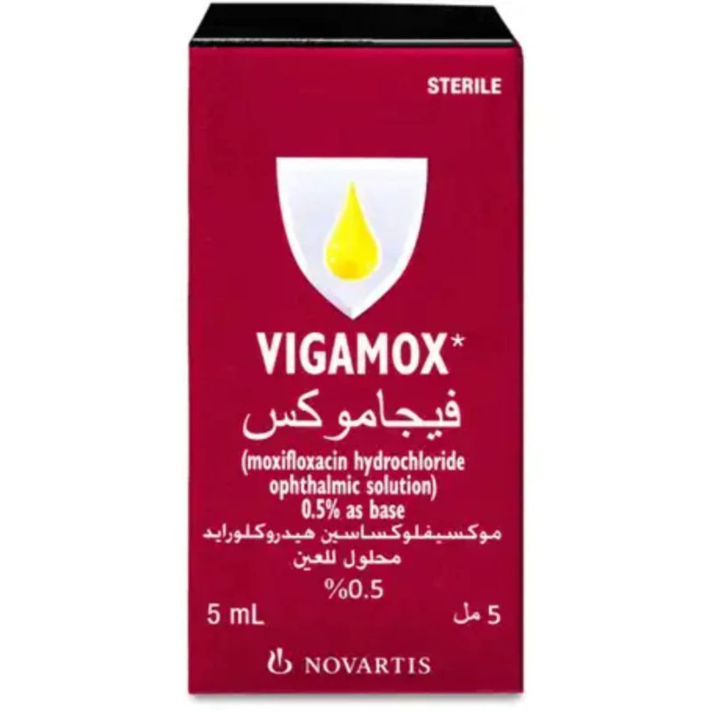 VIGAMOX 0.5% DROPS 5ML
