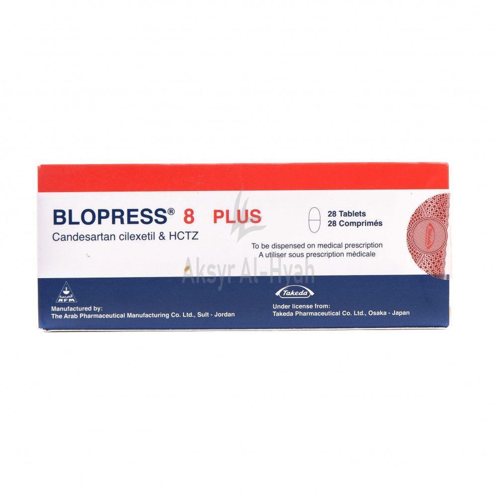 BLOPRESS 8PLUS TAB 28'S
