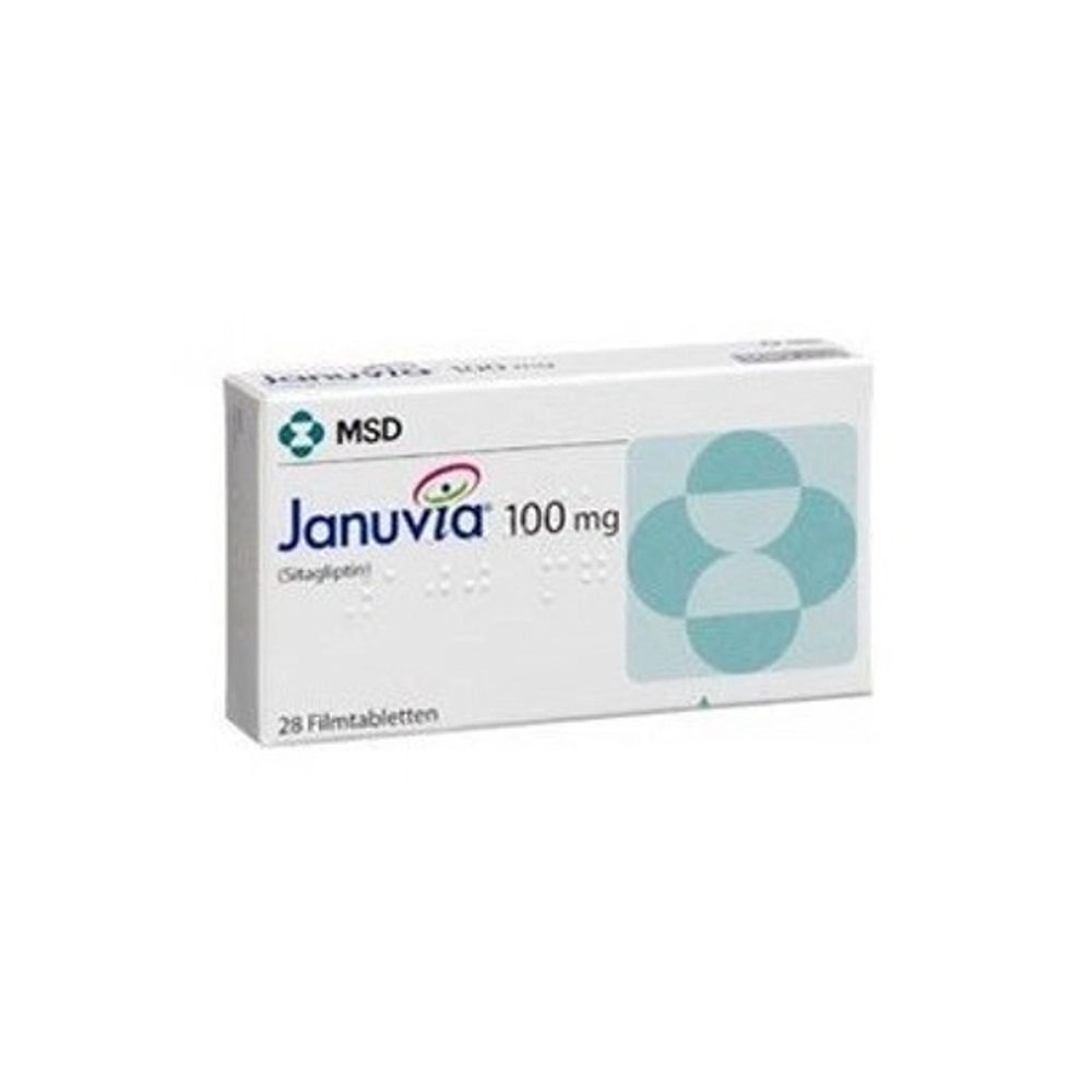 JANUVIA 100MG TABLETS 28'S