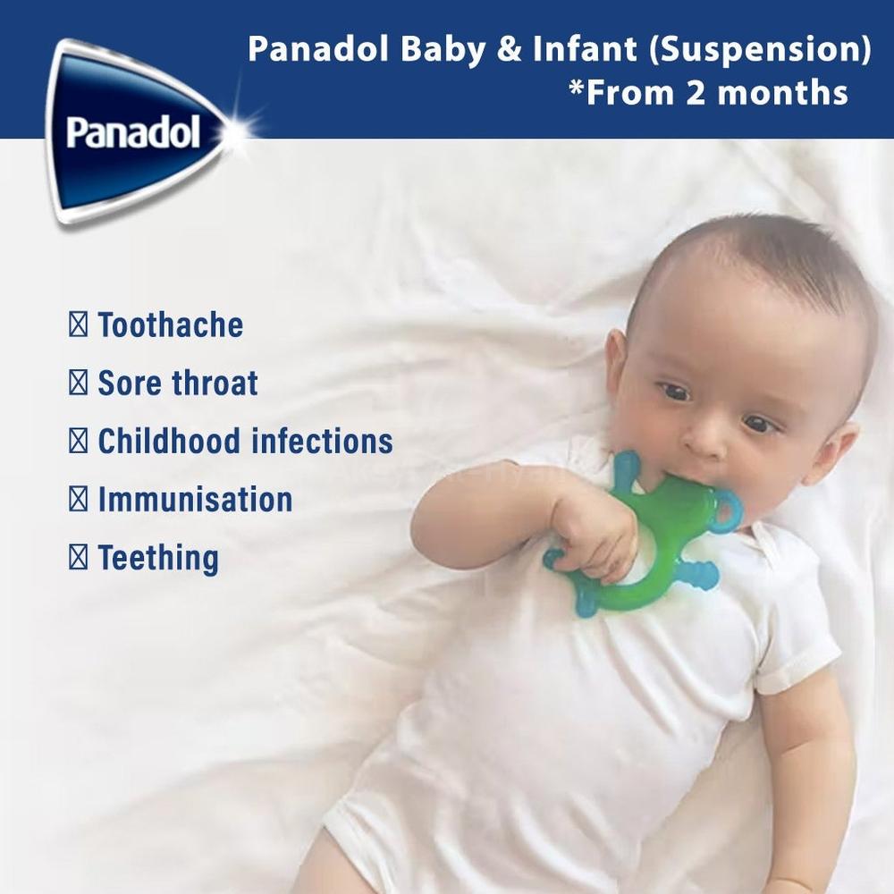 PANADOL BABY & INFANT SUSP 100ML/ EXTRA STOCK 1