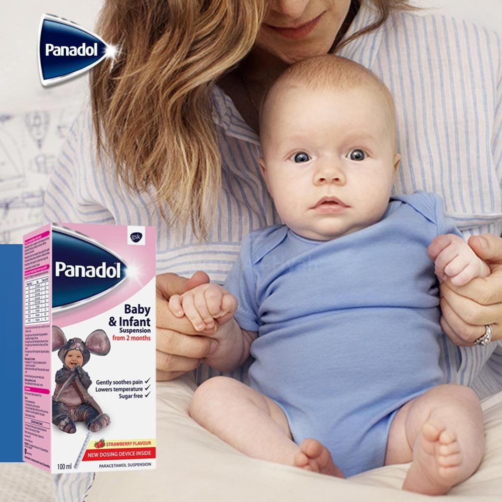 PANADOL BABY & INFANT SUSP 100ML/ EXTRA STOCK 2