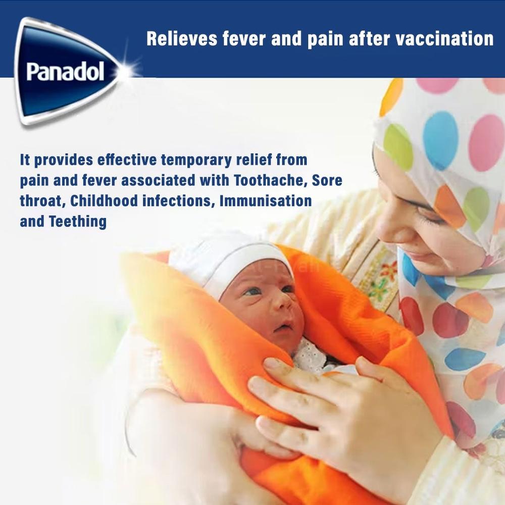 PANADOL BABY & INFANT SUSP 100ML/ EXTRA STOCK 4
