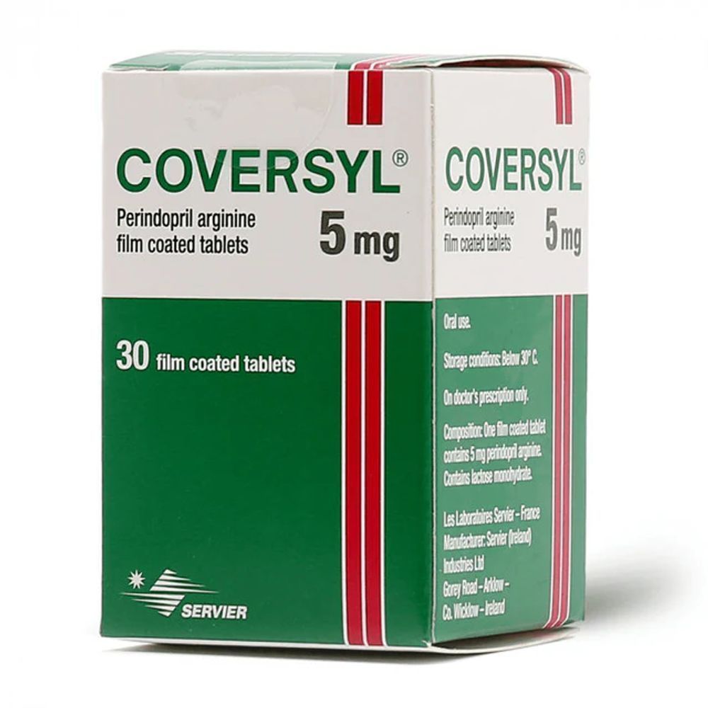 COVERSYL 5MG TAB.30'S