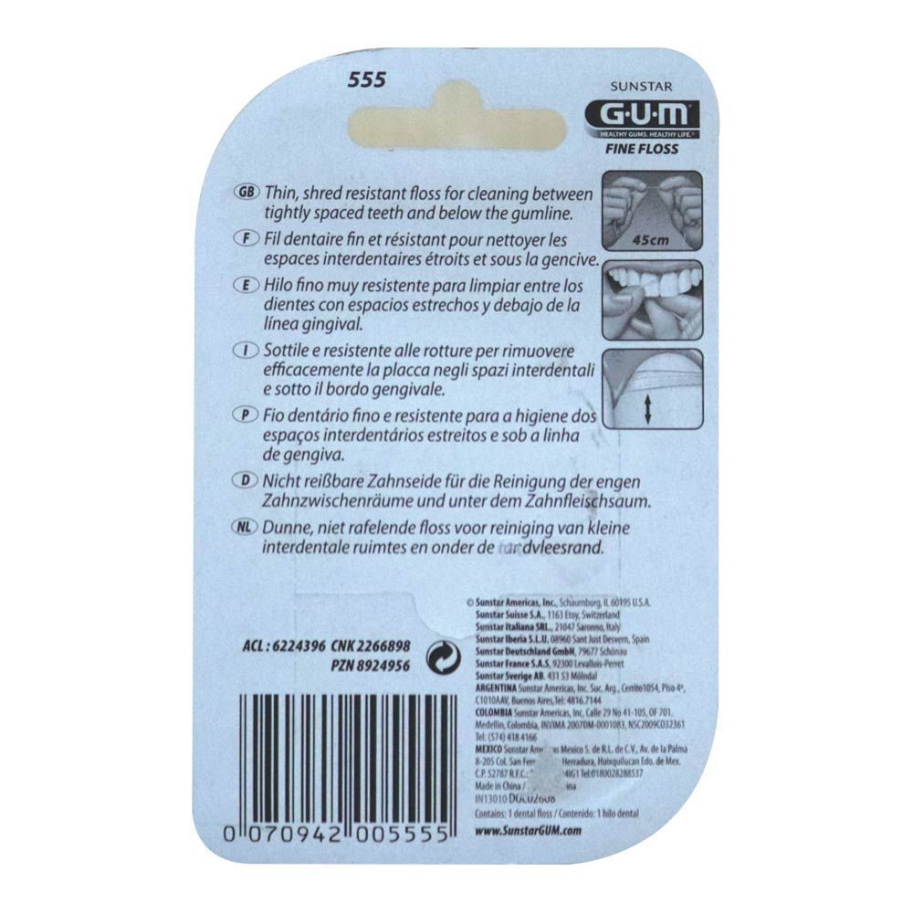 GUM DENTAL FLOSS # 555