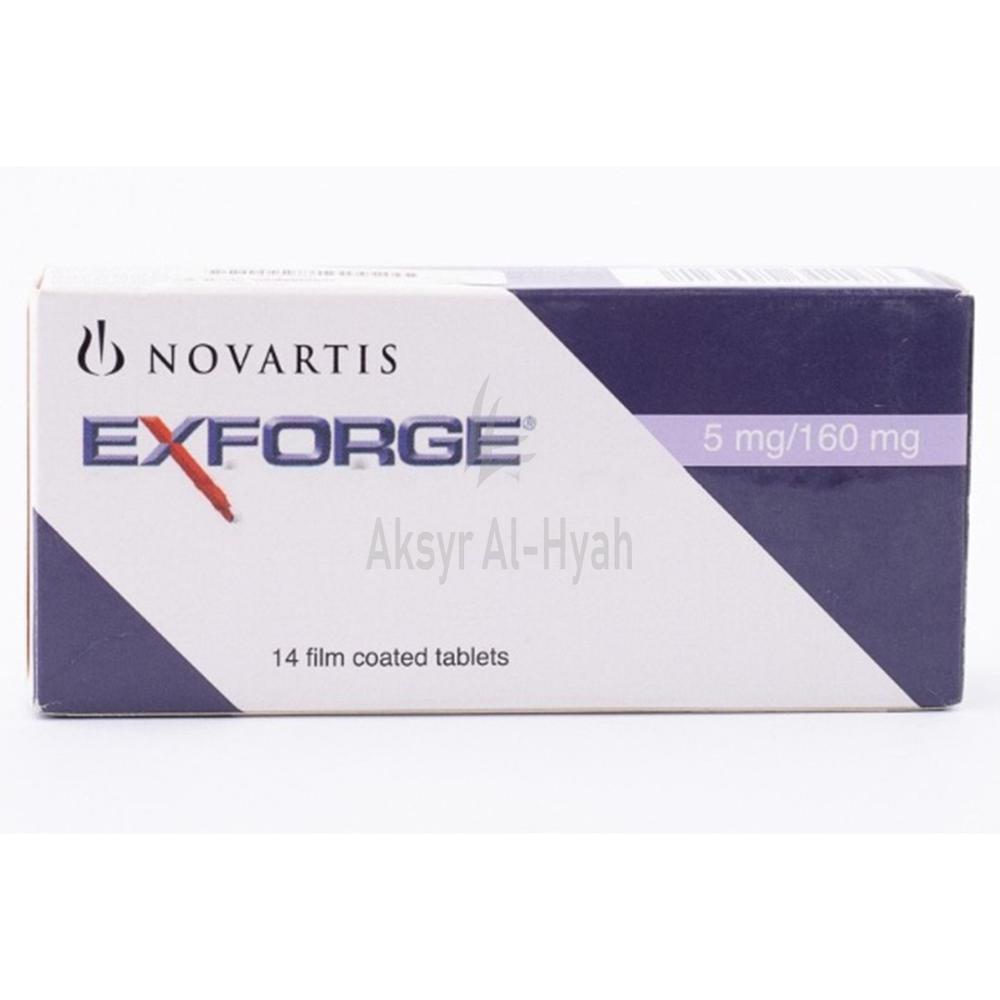 EXFORGE 5MG/160MG TAB. 28'S