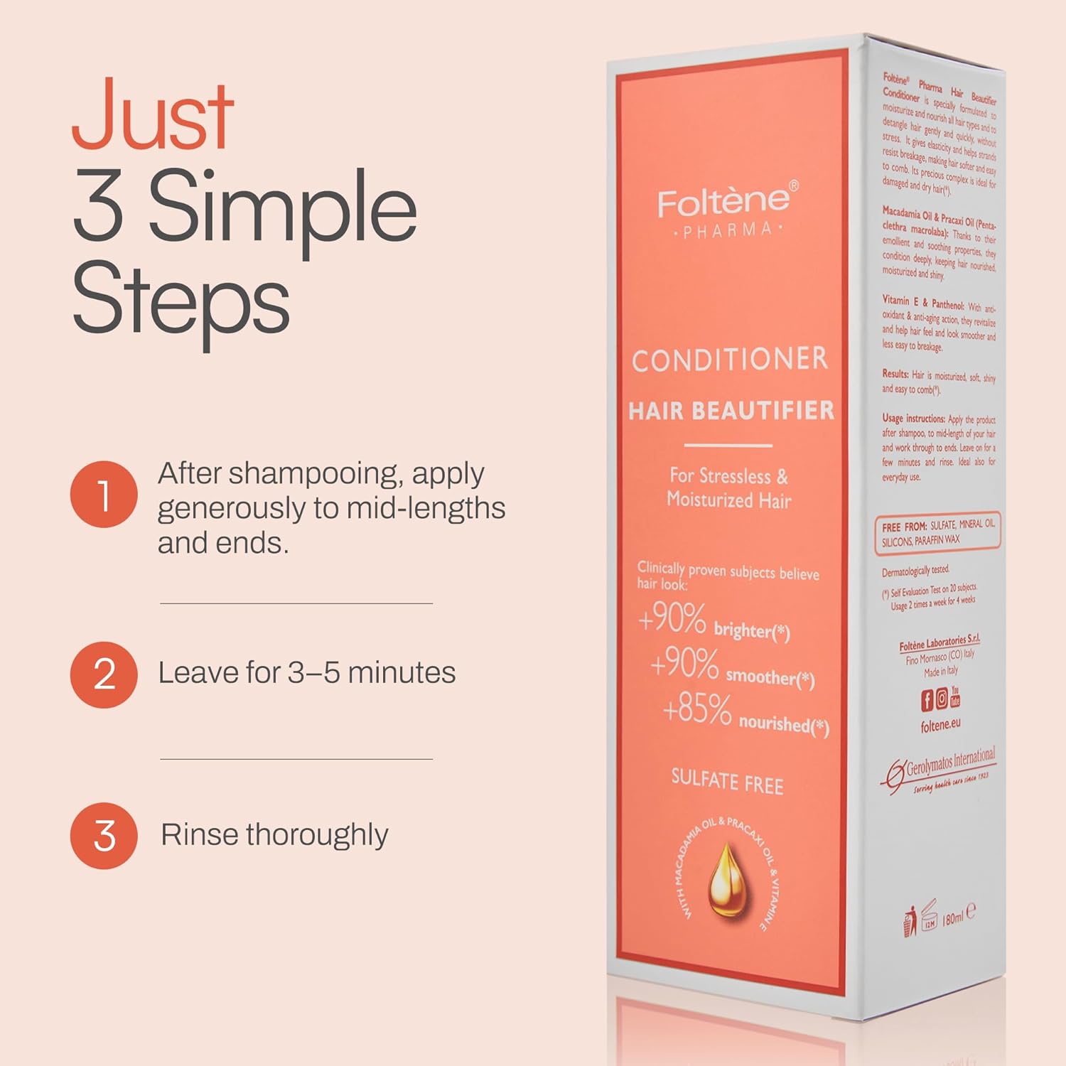 FOLTENE CONDITIONER 180ML.