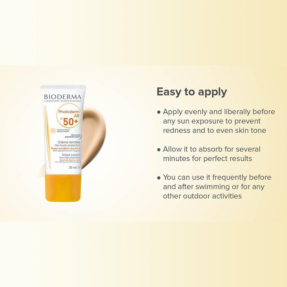 BIODERMA PH.DERM AR SPF 50 TINT CREAM 30ML #BIO51 3