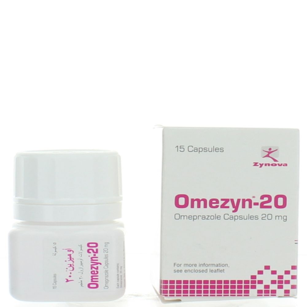 OMEZYN 20MG CAP15'S