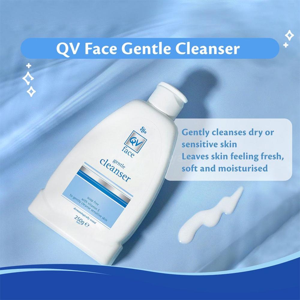EGO QV FACE CLEANSER [DRY/SEN SKIN] 250ML #585447 2