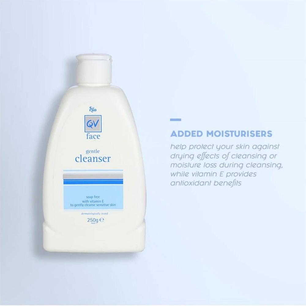 EGO QV FACE CLEANSER [DRY/SEN SKIN] 250ML #585447 3