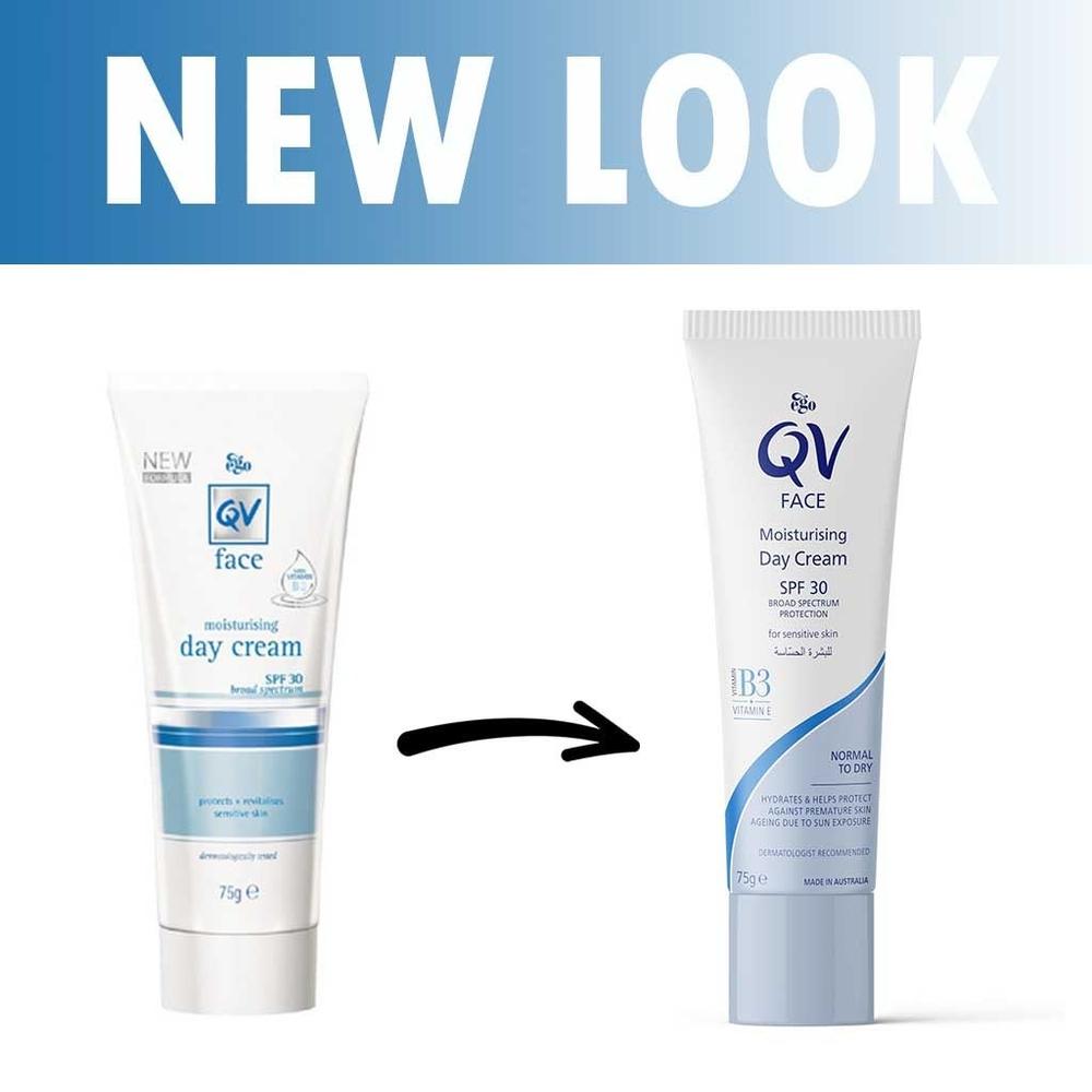 EGO QV FACE SPF 30 MOIST.DAY CREAM 75GM#585440