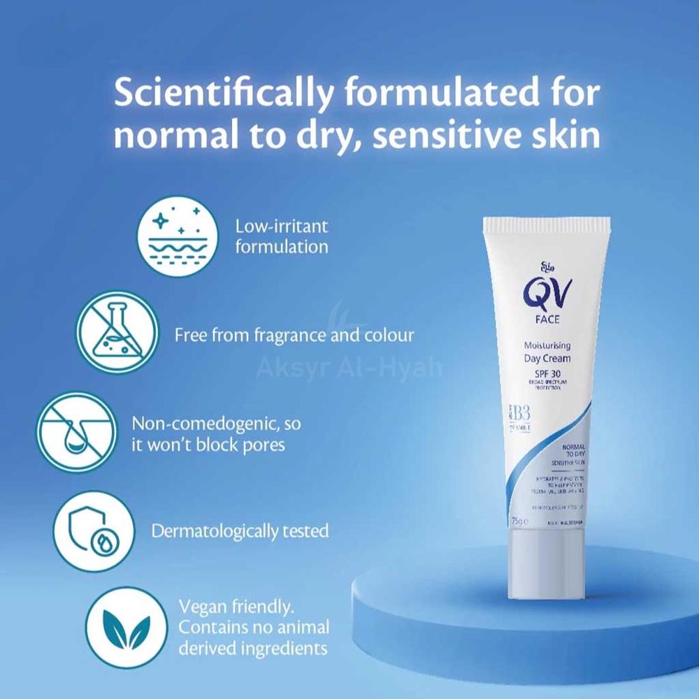 EGO QV FACE SPF 30 MOIST.DAY CREAM 75GM#585440 6