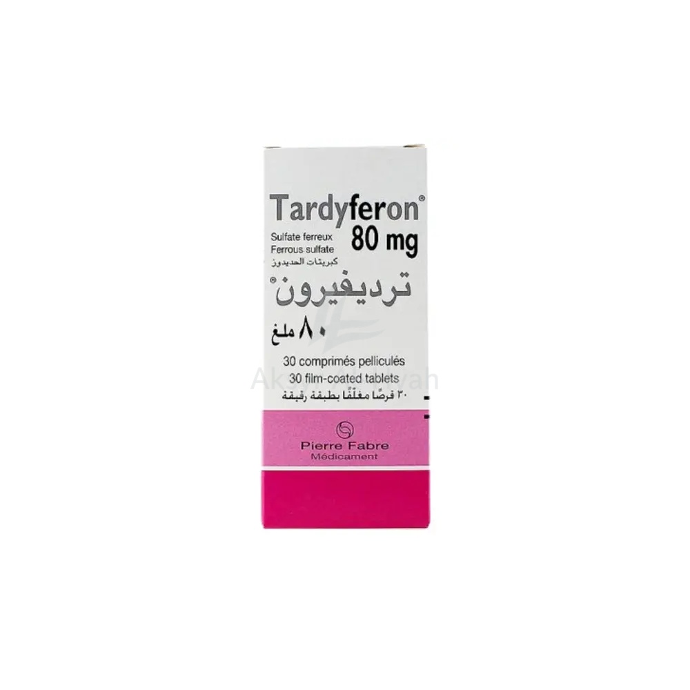 TARDYFERON 80MG TABS 30S