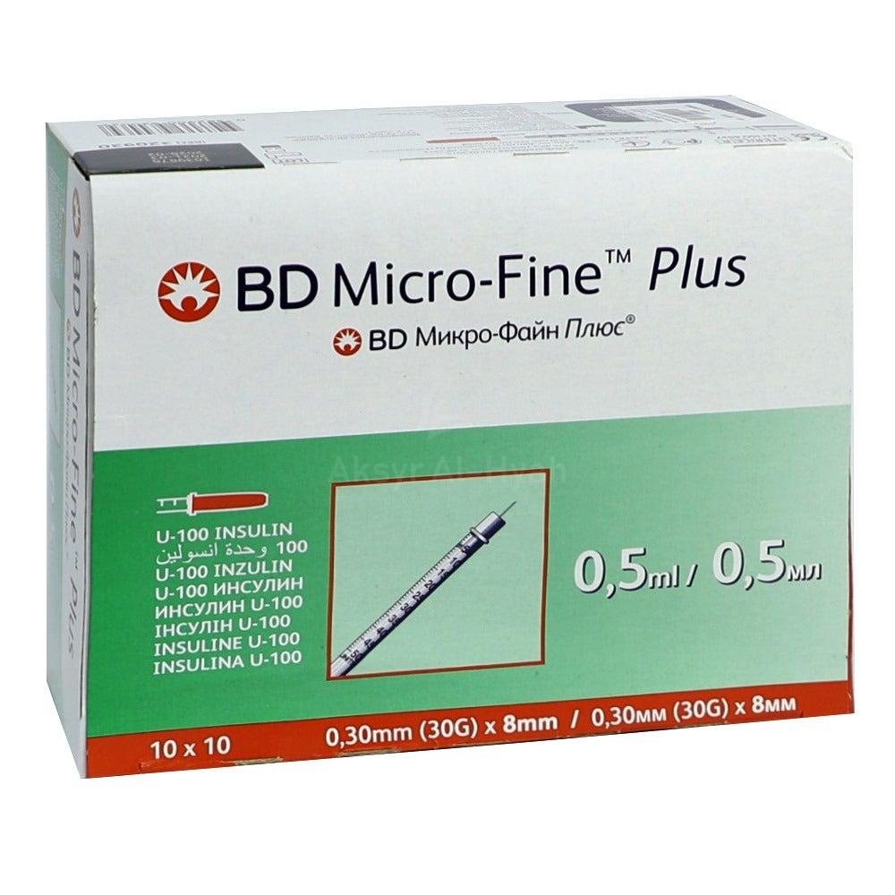 BD MICROFINE PLUS SYRINGE 0.5ML (30G)