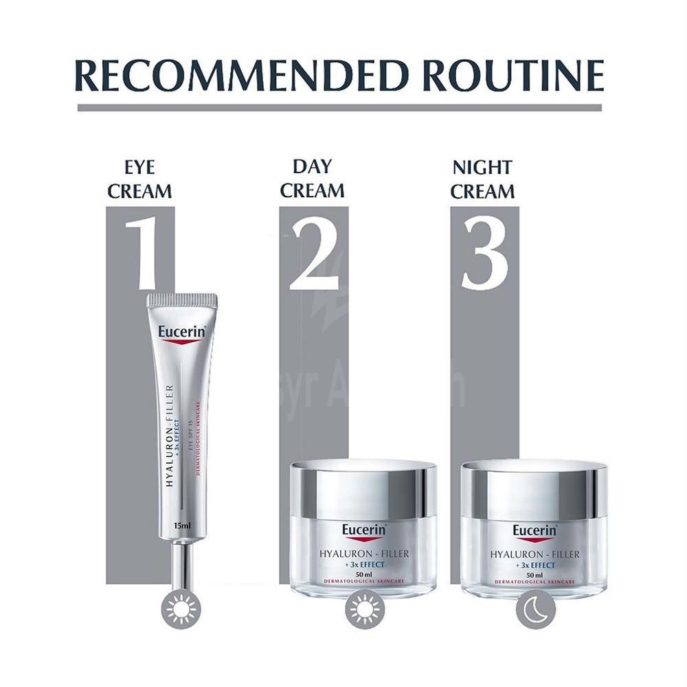 EUCERIN HYALURON FILLER EYE CREAM 15ML(63536) 4