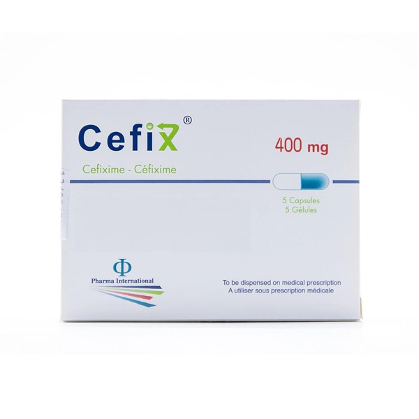CEFIX 400MG CAPSULS 5'S