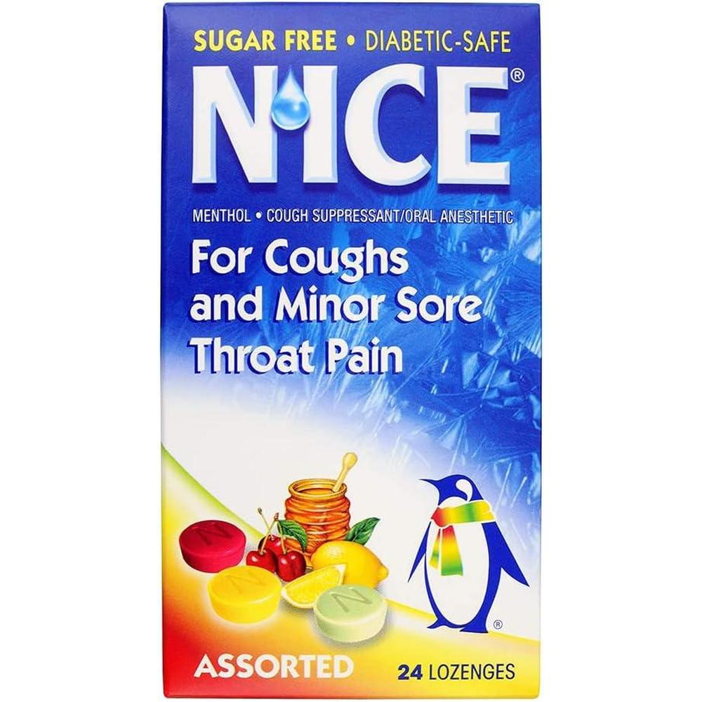 NICE ASSORTED LOZENGES 24'S