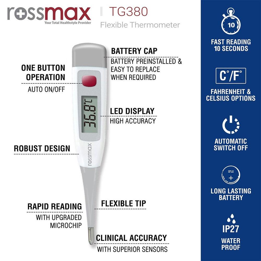 Rossmax TG380 Digital Flexible Thermometer #0231 3