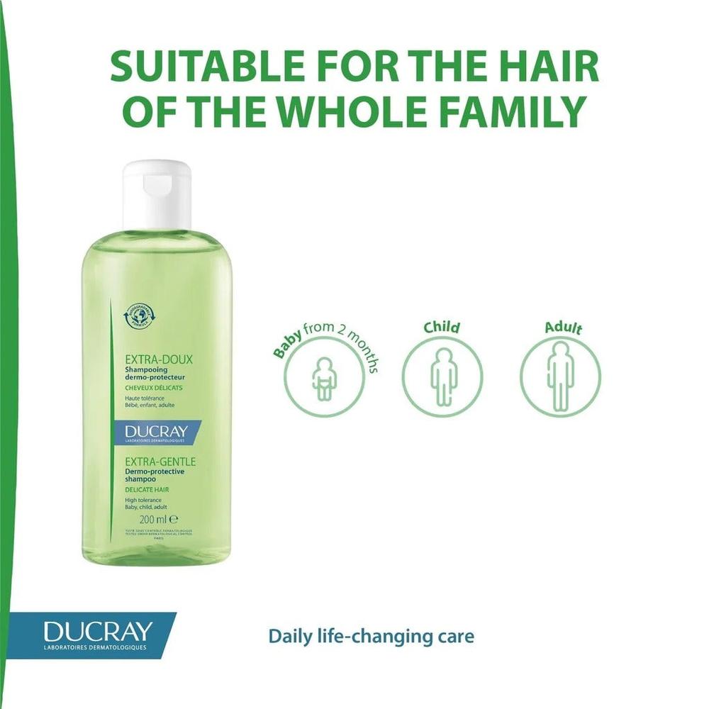 DUCRAY EXTRA DOUX SHAMP 400ML(570994) 2