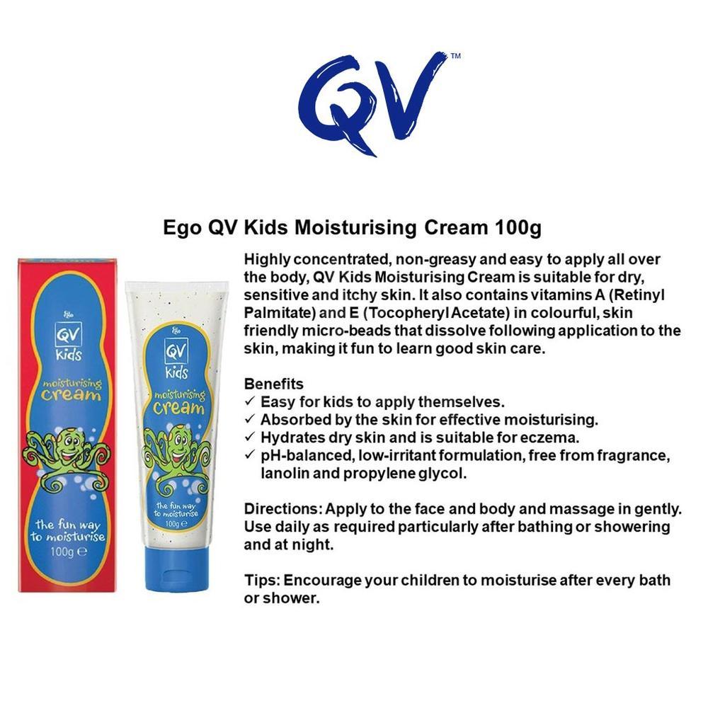 EGO QV KIDS MOISTURISING CREAM 100G. #560816 1