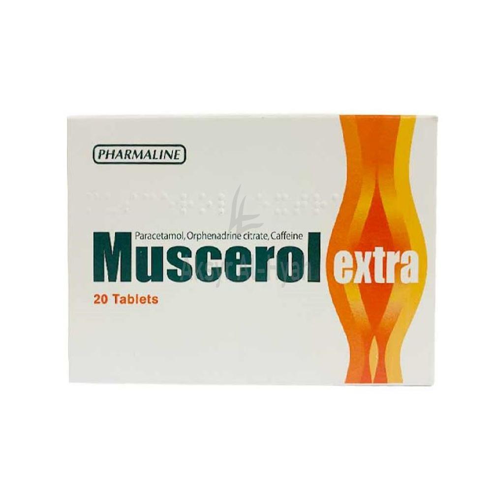 MUSCEROL EXTRA TABLET 20'S