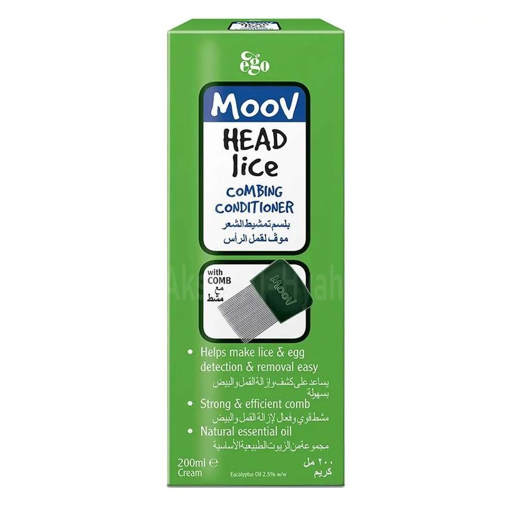 EGO QV MOOV HEAD LICE COMB.CONDITIONER 200ML#570540