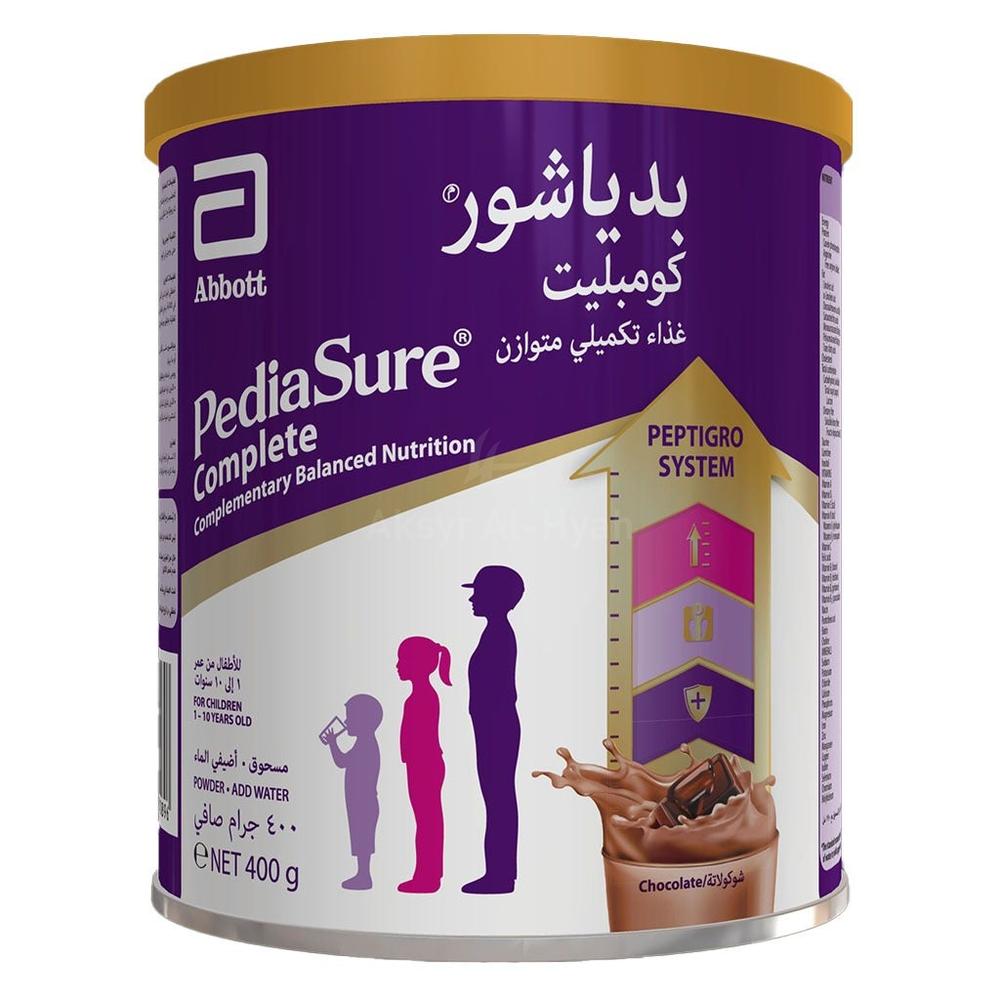 PEDIASURE COMPLETE POWDER CHOCOLATE 400G