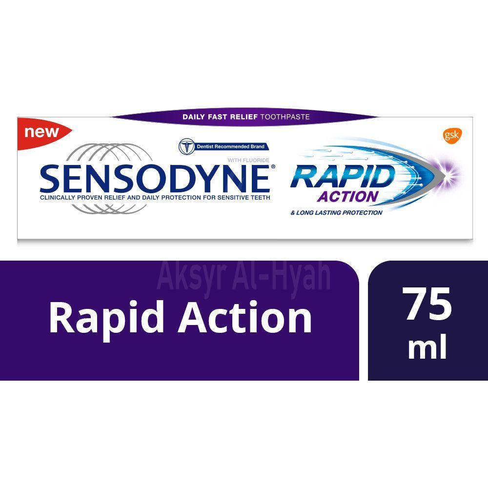 SENSODYNE RAPID ACTION PASTE 75ML 3