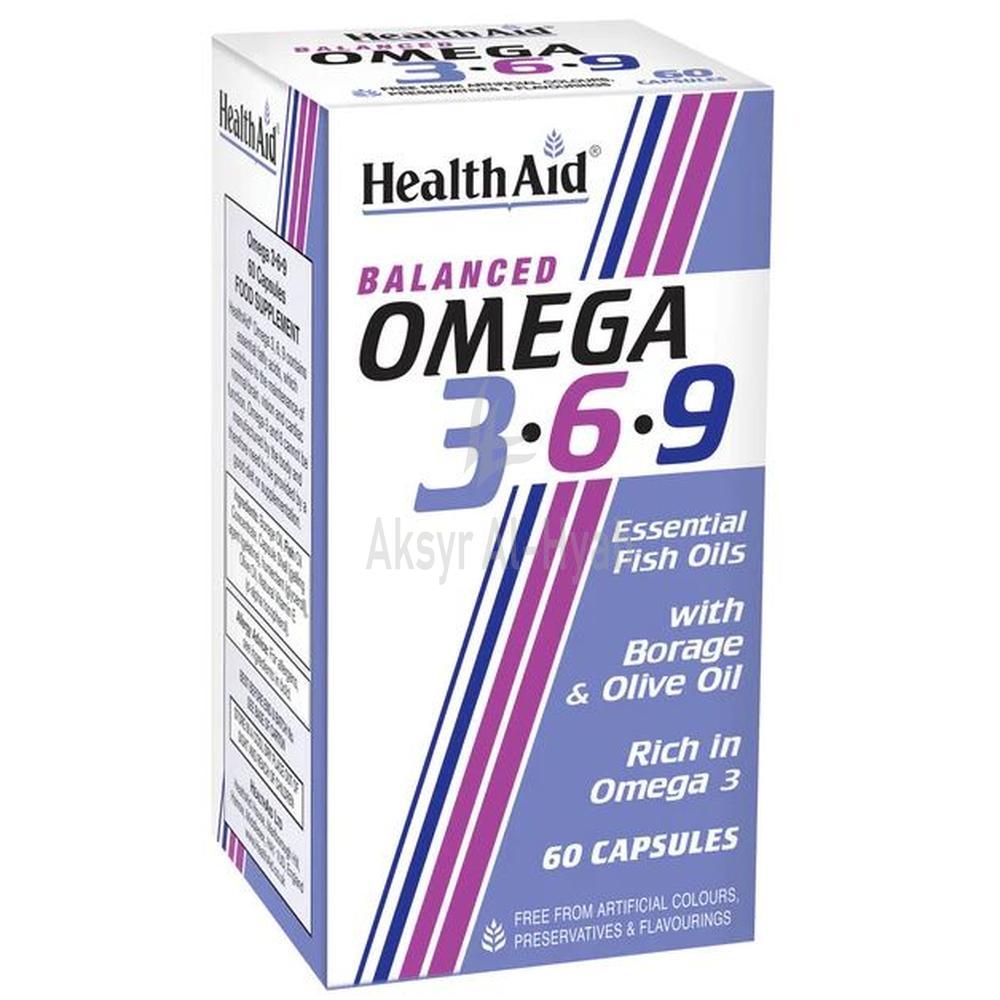 H/AID BAL/OMEGA 3.6.9 CAPS 60'S