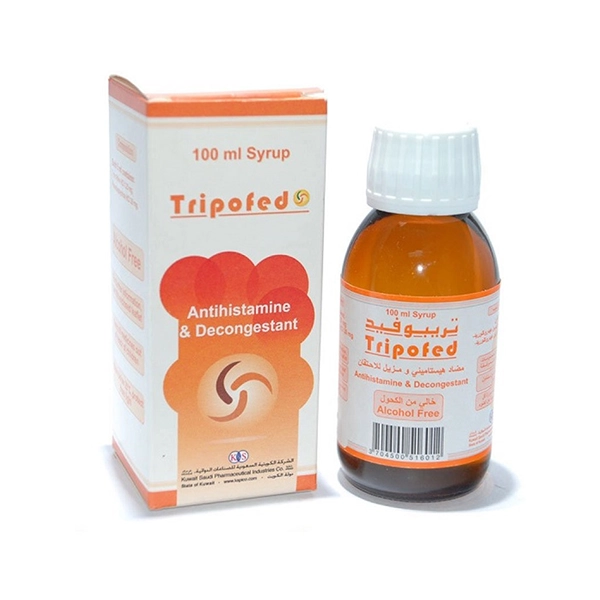 TRIPOFED DM SYRUP 100ML.