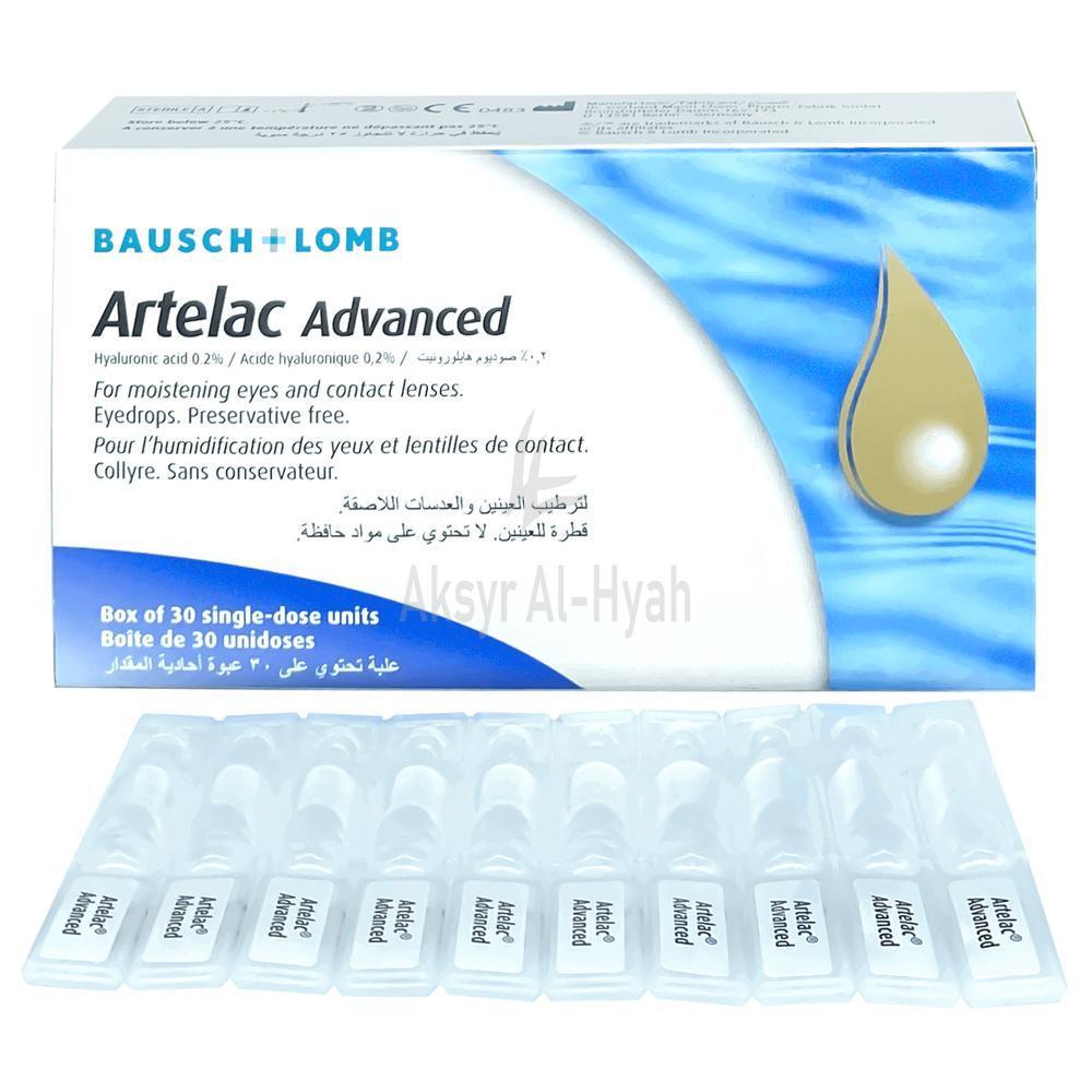 ARTELAC ADVANCED EYE DROPS 30'S 3