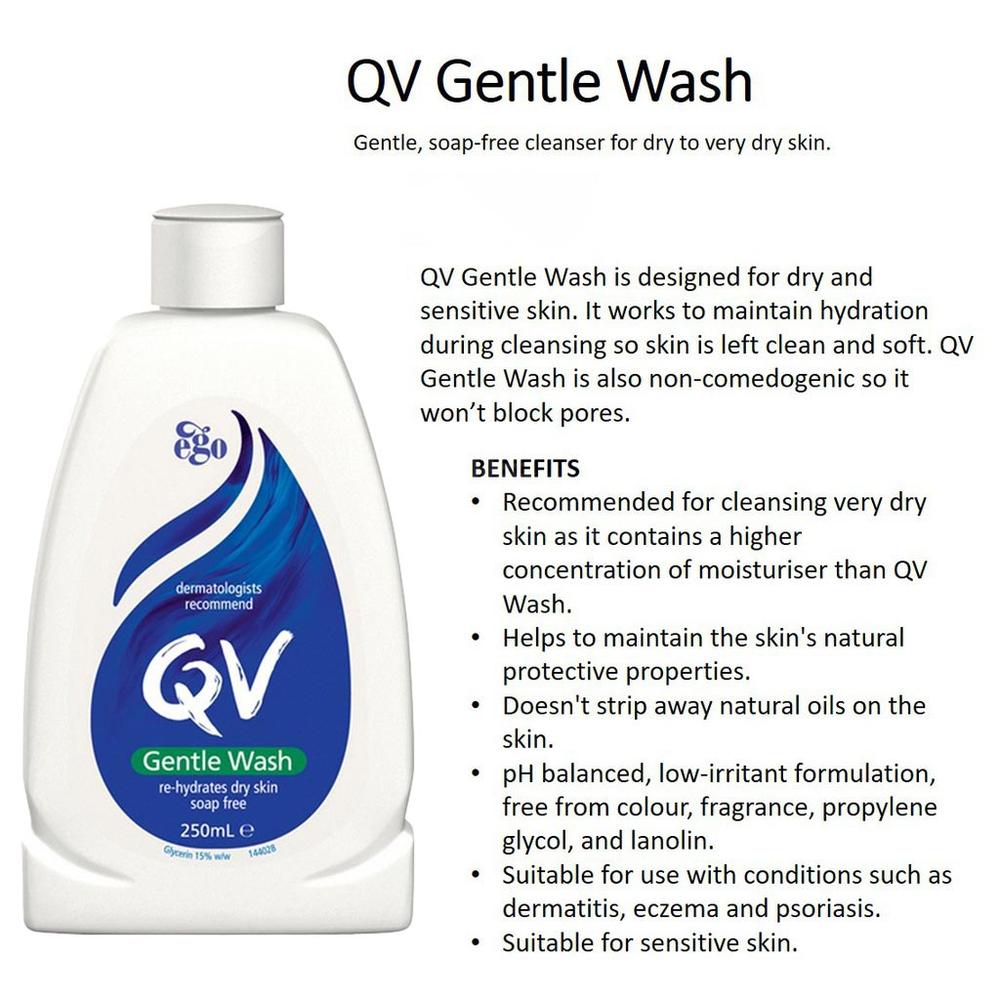 EGO QV GENTLE WASH 250ML #561872 5