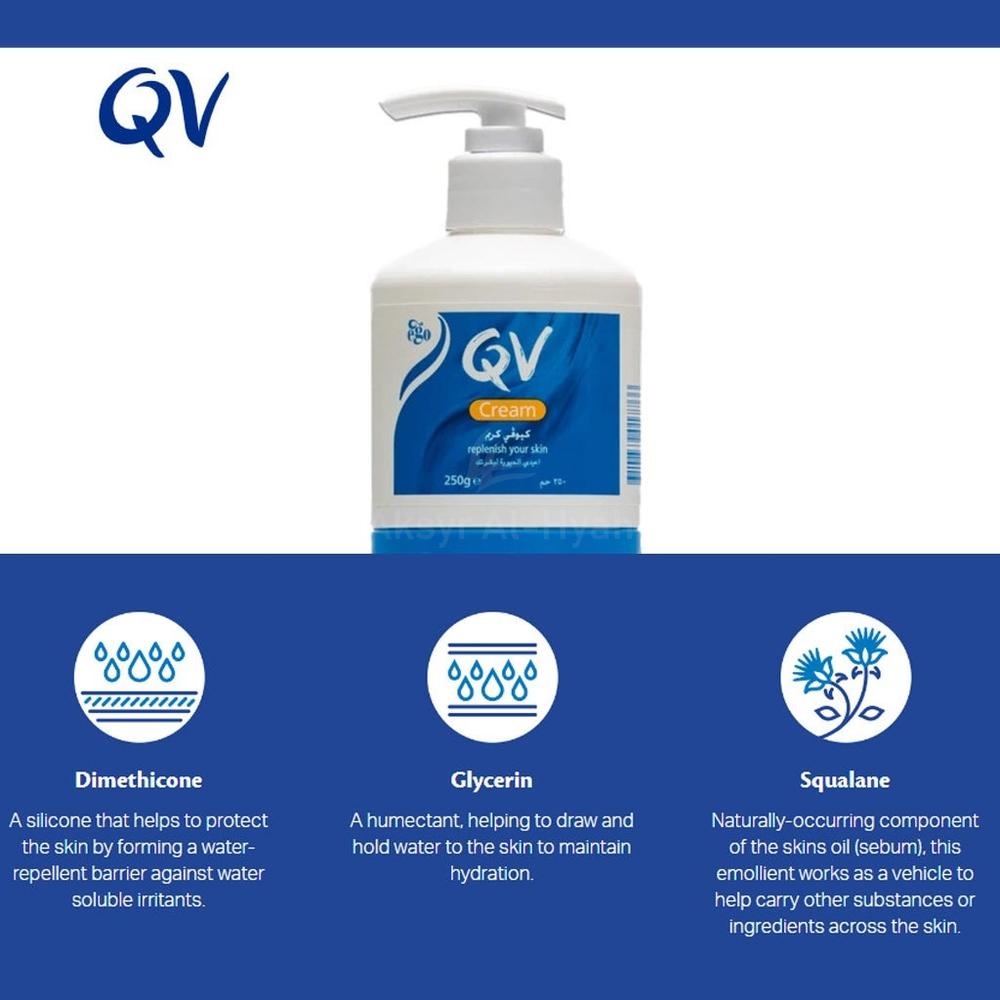 EGO QV CREAM PUMP 250 GM #577026 1