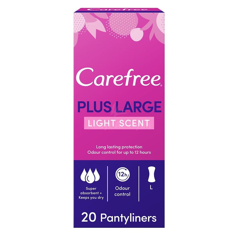 CAREFREE PLUS LARGE FRESH SCENT 20'S#JJB24MA20