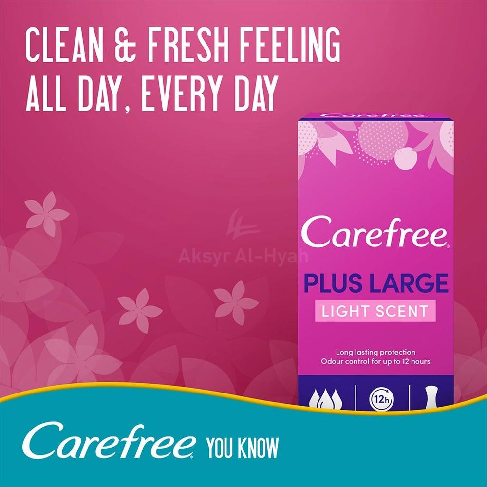 CAREFREE PLUS LARGE FRESH SCENT 20'S#JJB24MA20 1