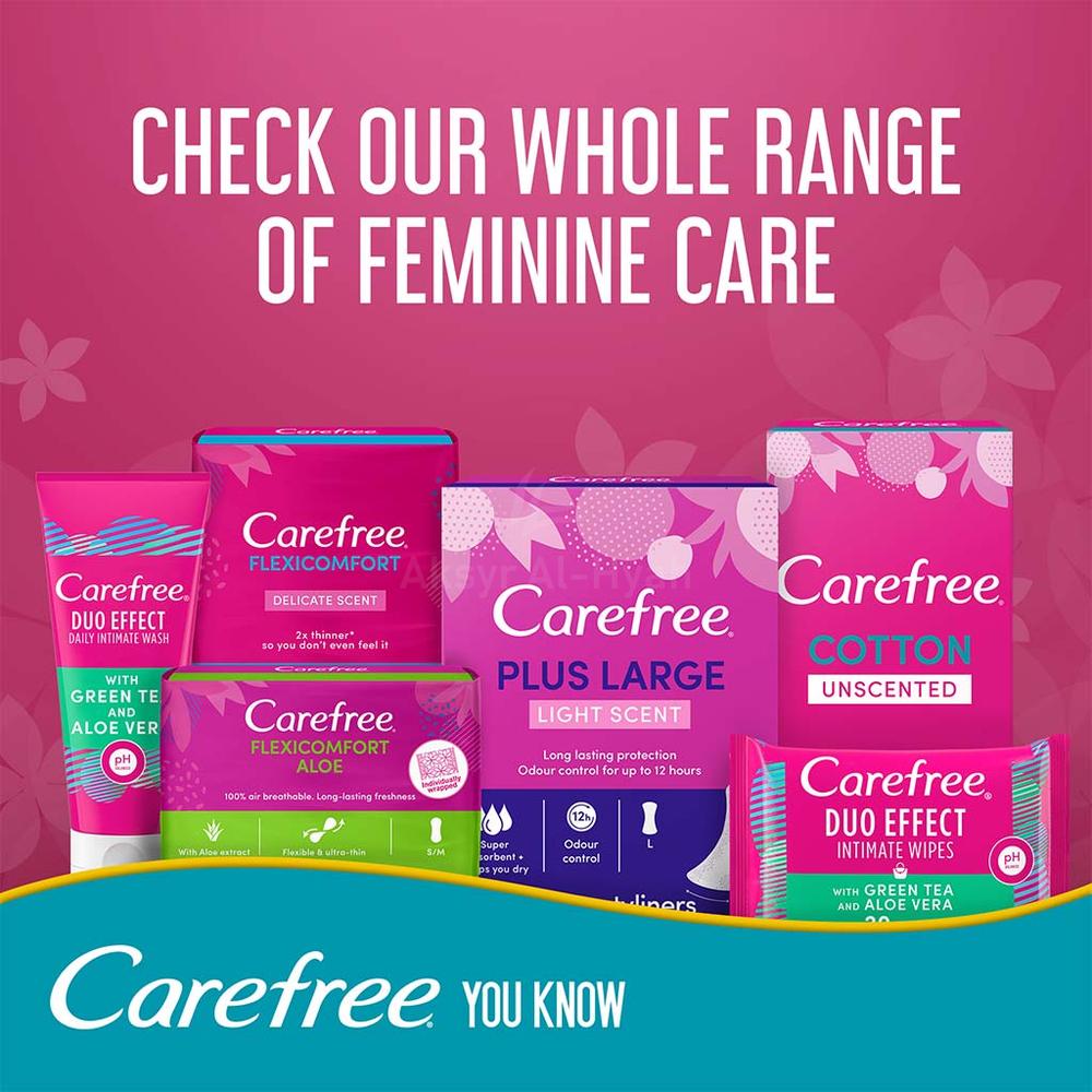 CAREFREE PLUS LARGE FRESH SCENT 20'S#JJB24MA20 4