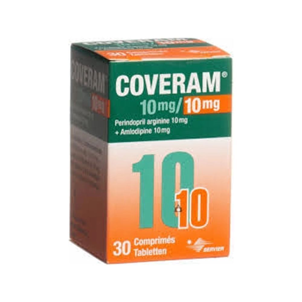 COVERAM 10MG/10MG TAB 30'S